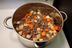 Homemade Dog Food - Beef Stew