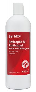 best medicated dog shampoo PET MD