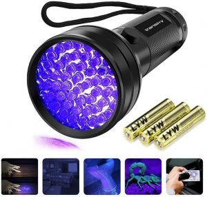 uv torch to find dog pee